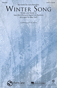 Winter Song SATB choral sheet music cover